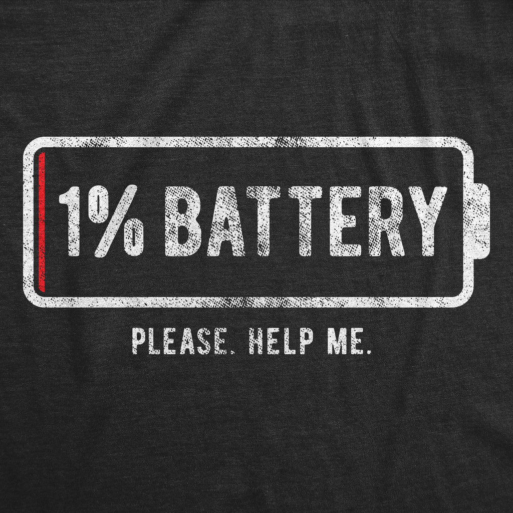 1% Battery Men's T Shirt