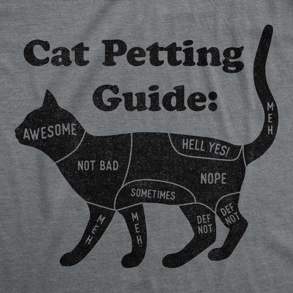 Cat Petting Guide Women's T Shirt
