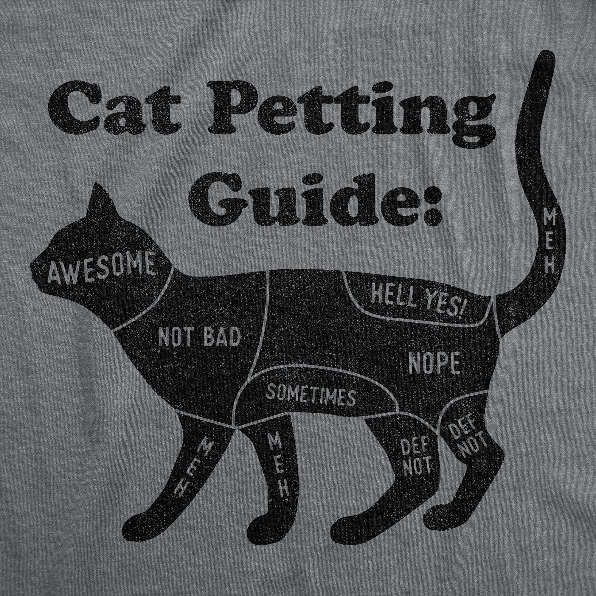 Cat Petting Guide Women's T Shirt
