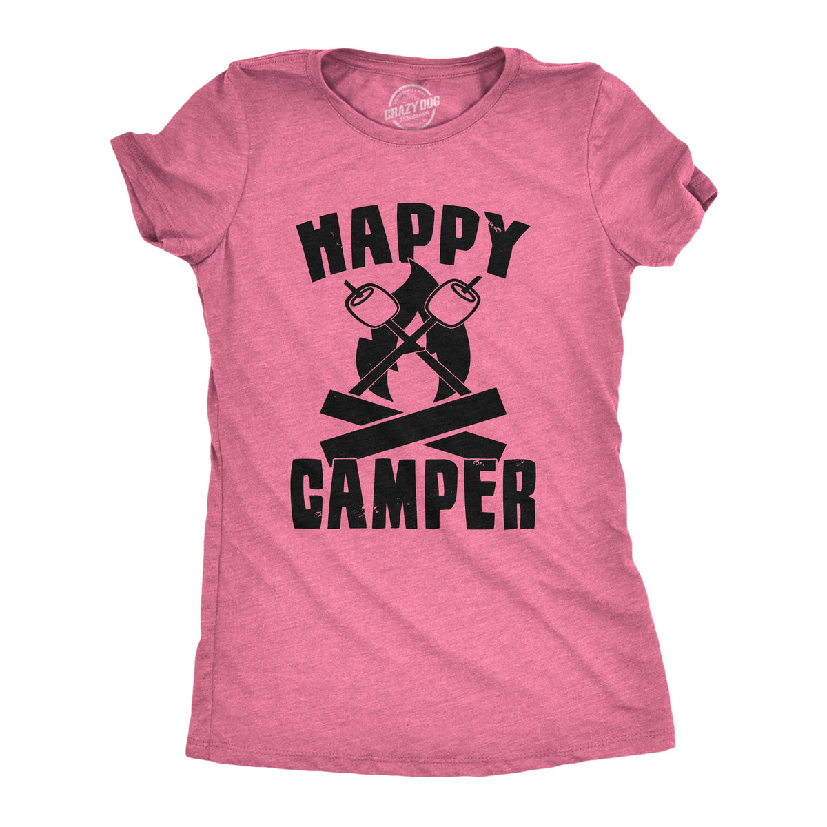 Happy Camper Womens Tee Women's T Shirt