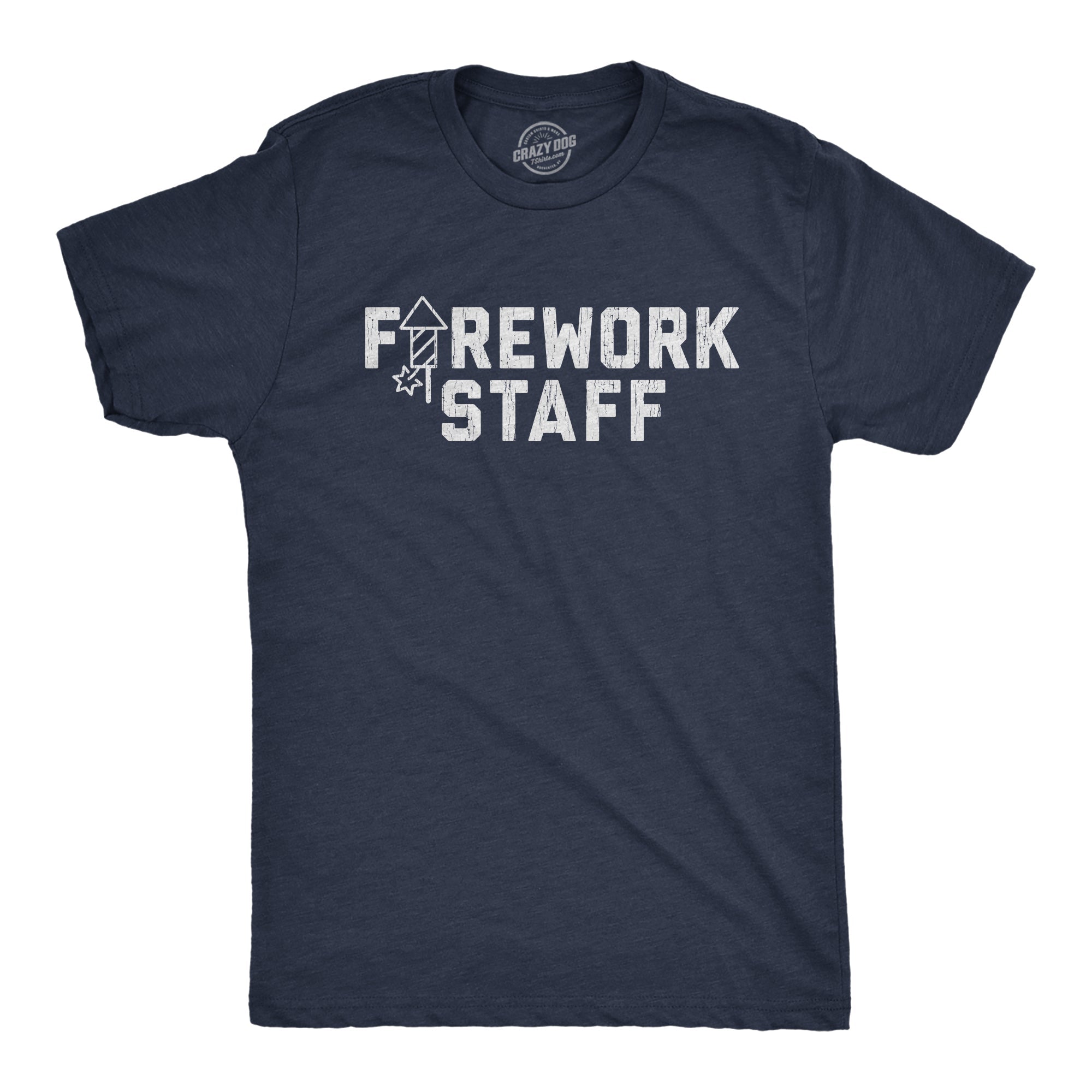 Firework Staff Men's T Shirt