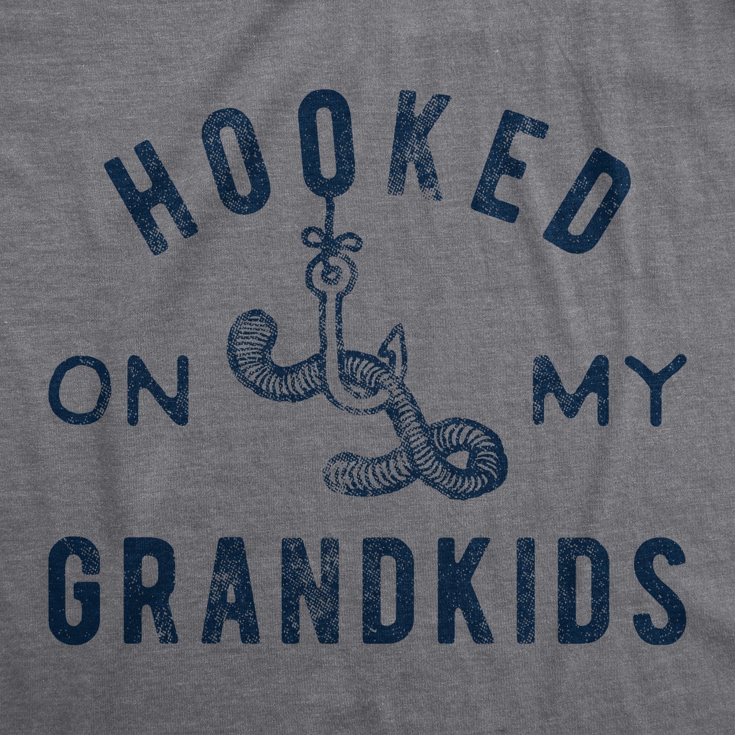 Hooked On My Grandkids Men's T Shirt