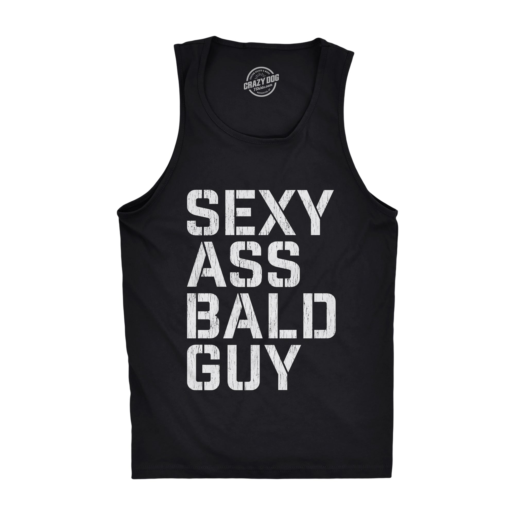 Sexy Ass Bald Guy Men's Tank Top