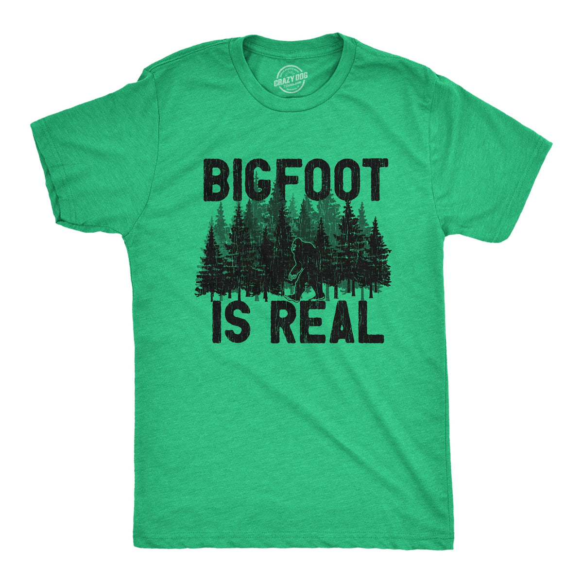 Bigfoot Is Real Men's T Shirt