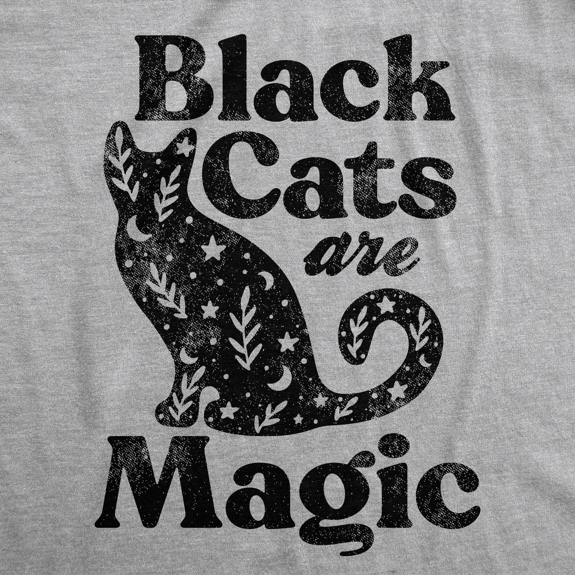Black Cats Are Magic Women's T Shirt
