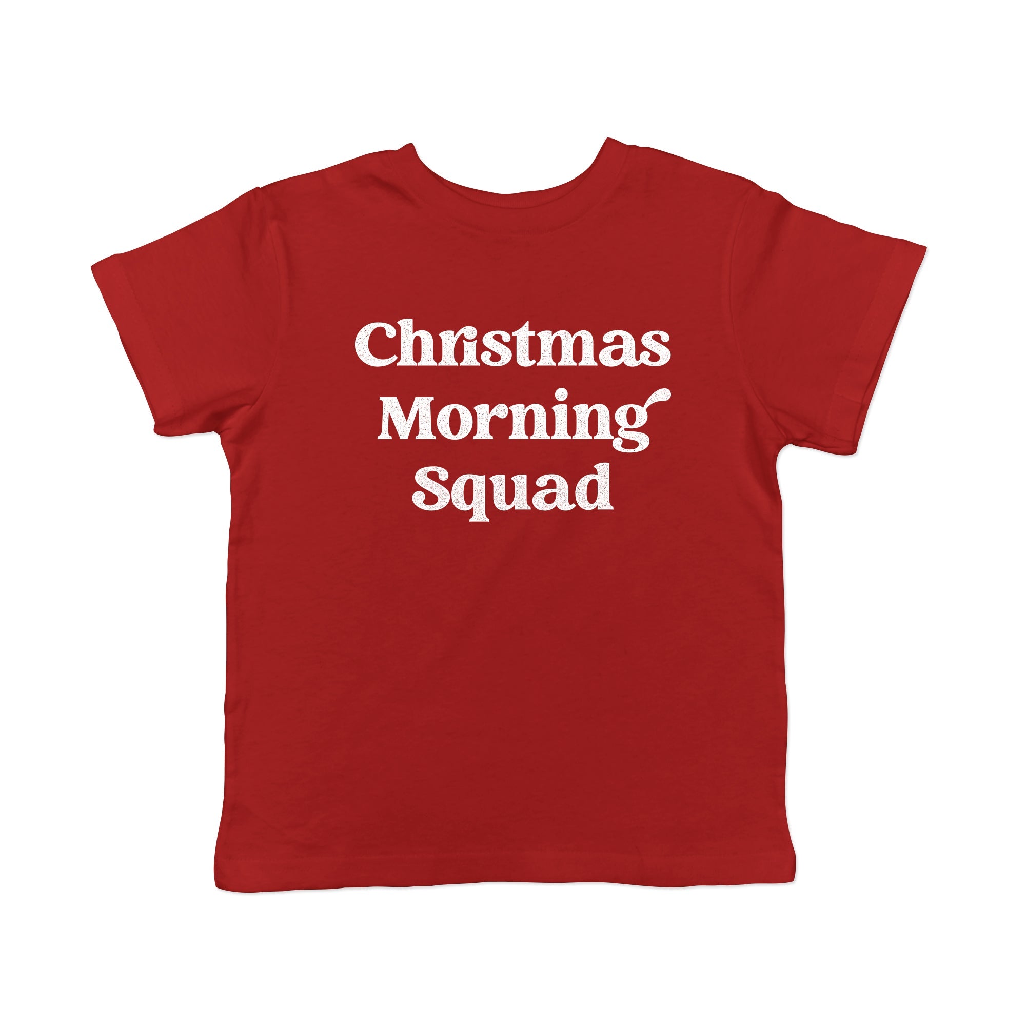 Christmas Morning Squad Toddler T Shirt