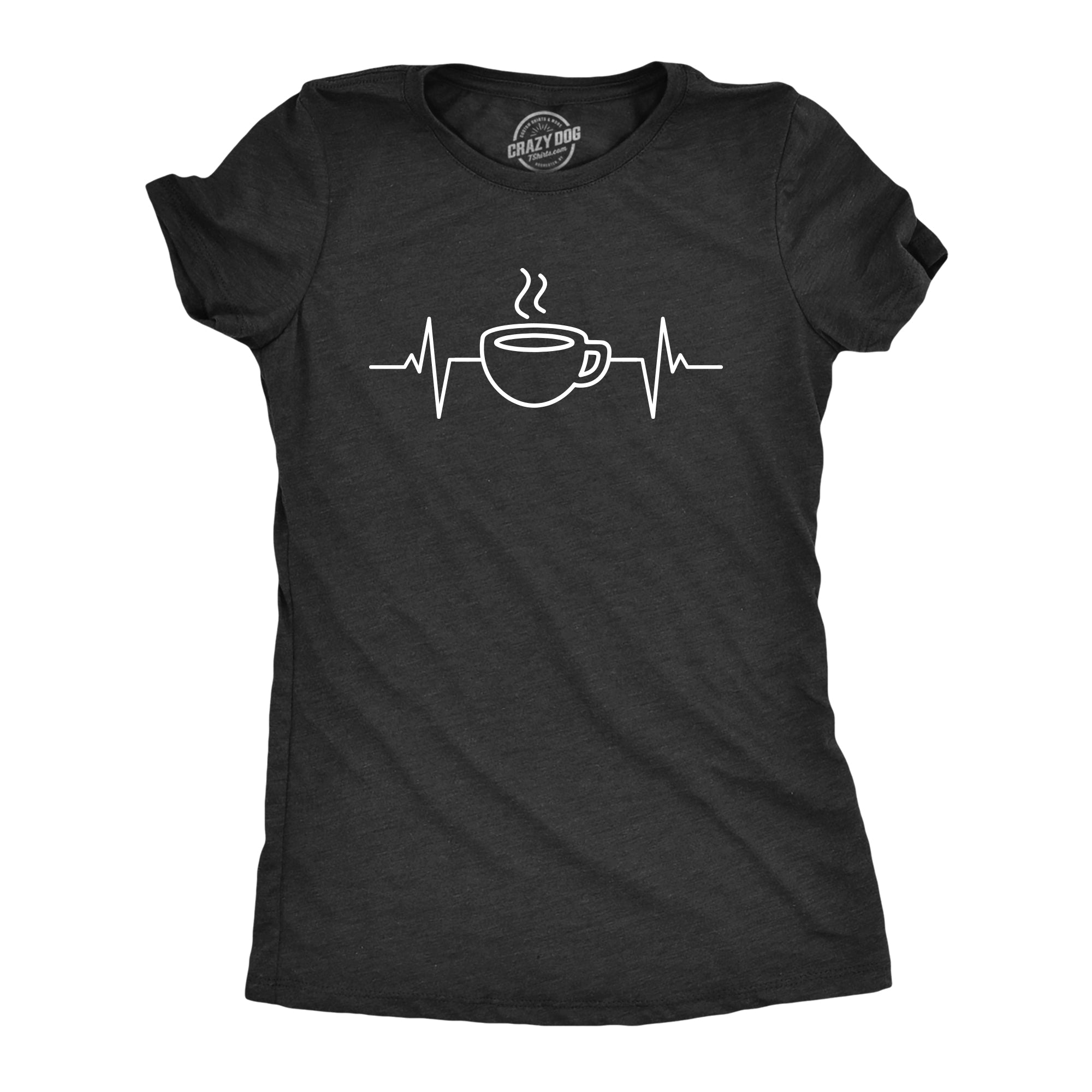 Coffee Heart Beat Women's T Shirt