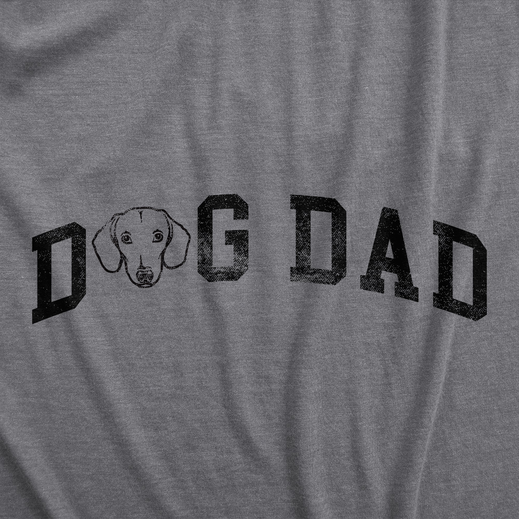 Dog Dad Dachshund Men's T Shirt