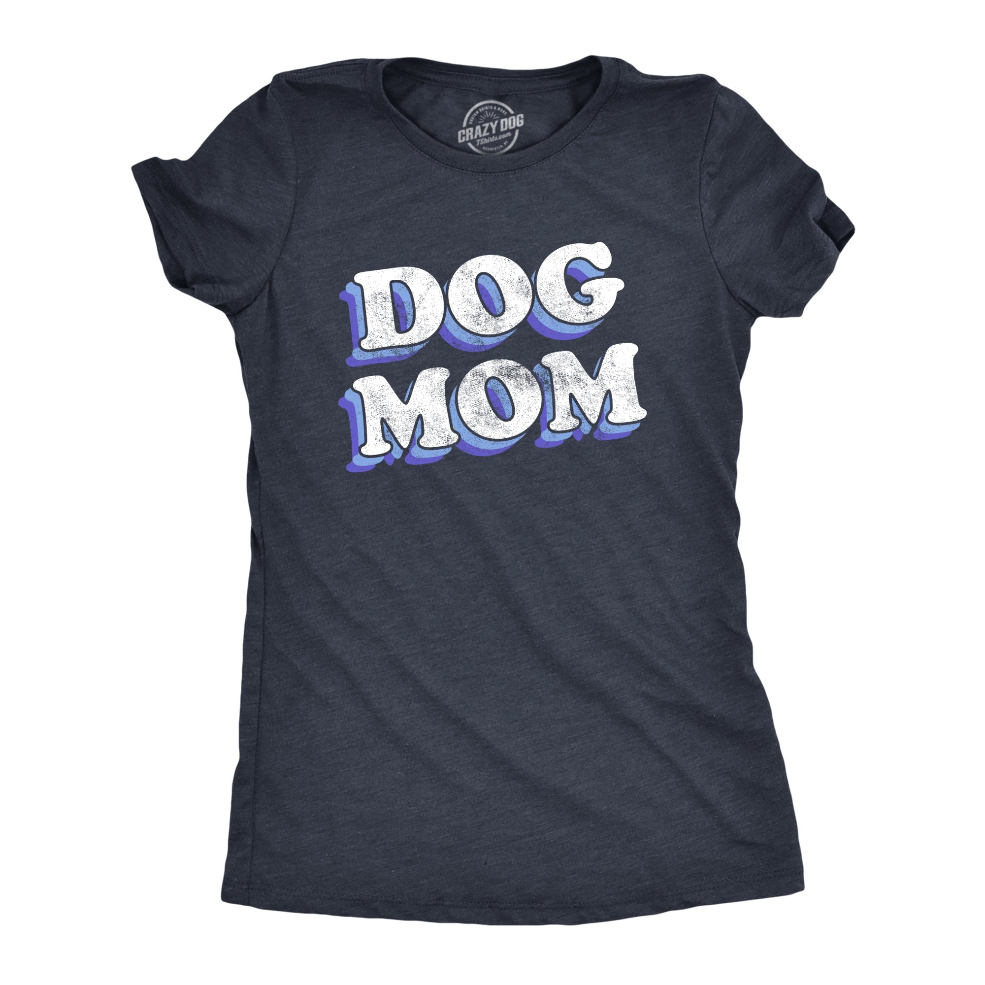 Dog Mom Retro Women's T Shirt