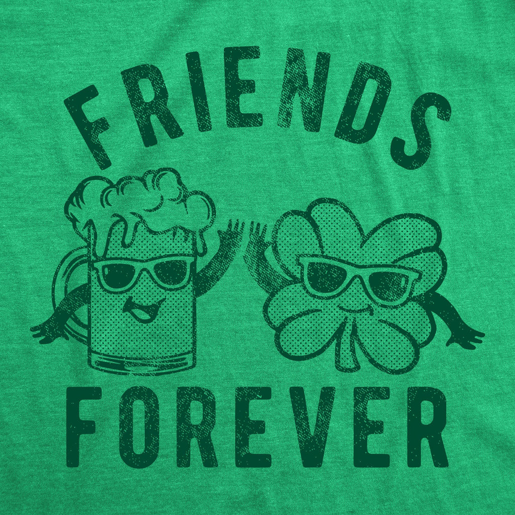 Friends Forever Beer And Clover Women's T Shirt