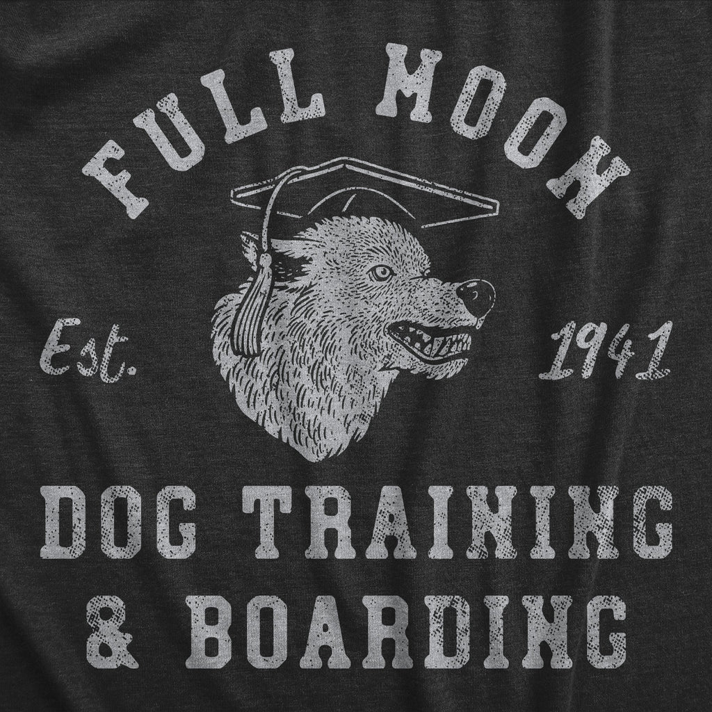 Full Moon Dog Training And Boarding Women's T Shirt