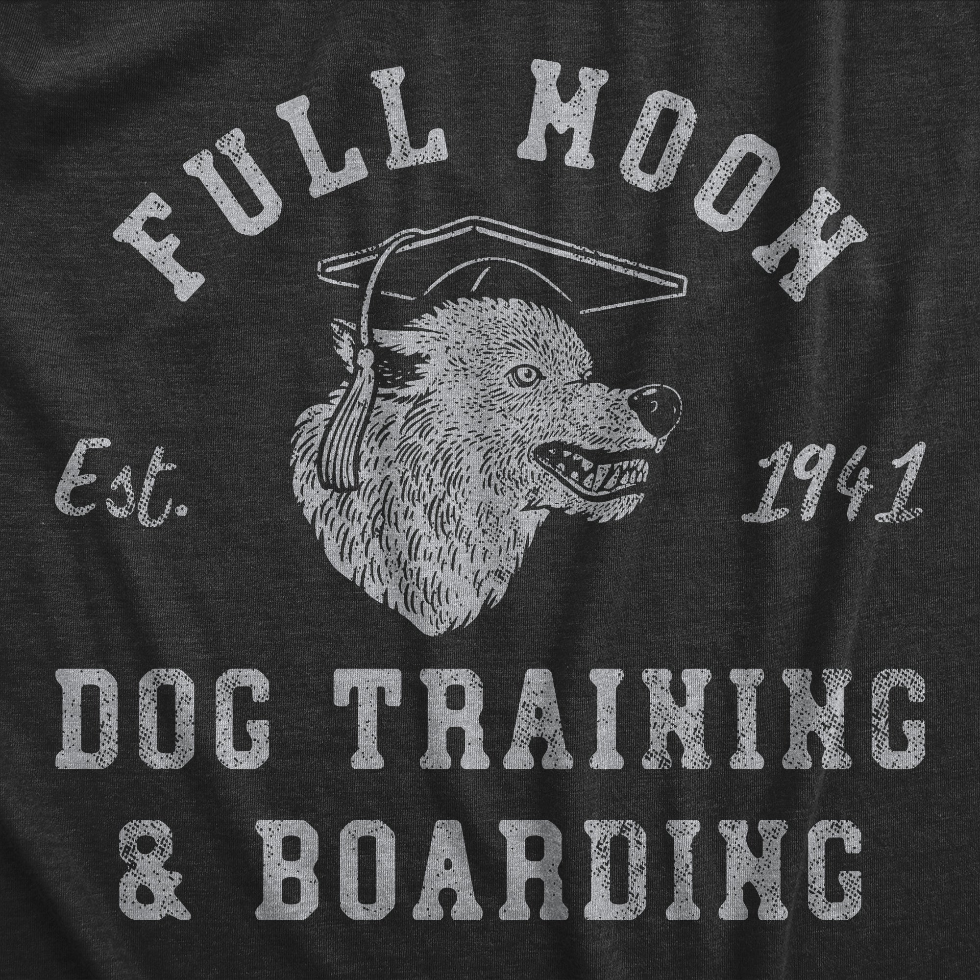 Full Moon Dog Training And Boarding Women's T Shirt