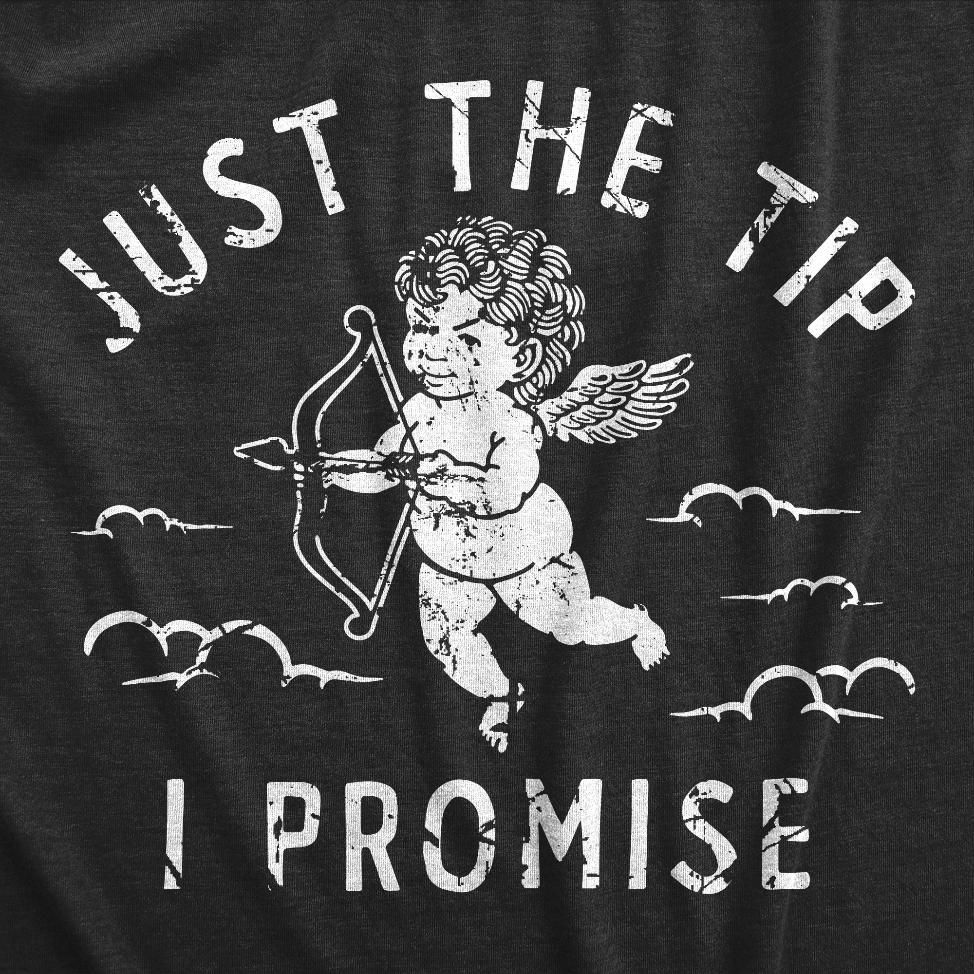 Just The Tip I Promise Cupid Men's T Shirt