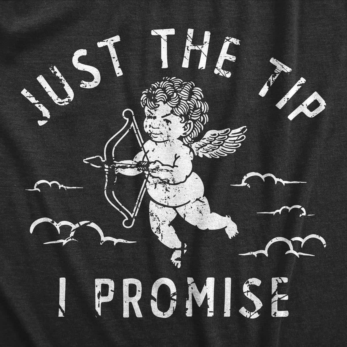 Just The Tip I Promise Cupid Men's T Shirt