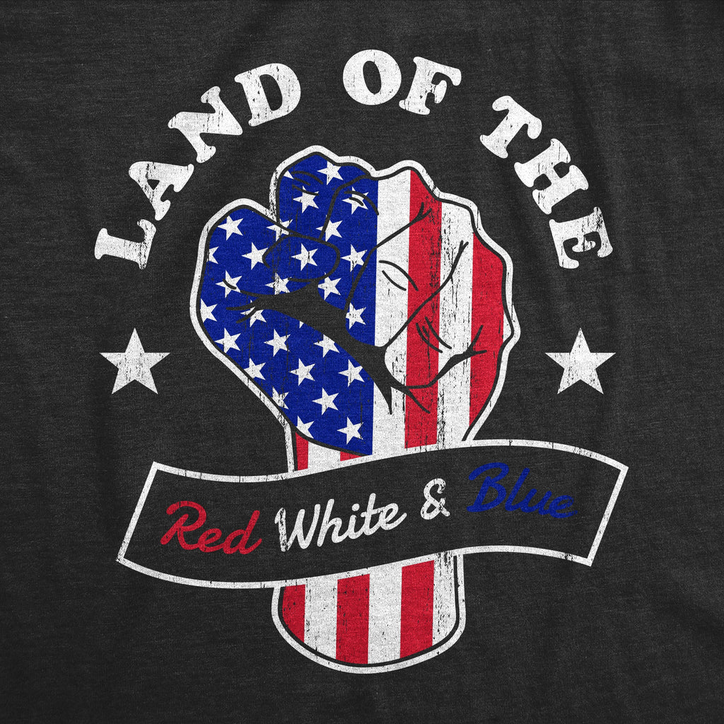 Land Of The Red White And Blue Men's T Shirt