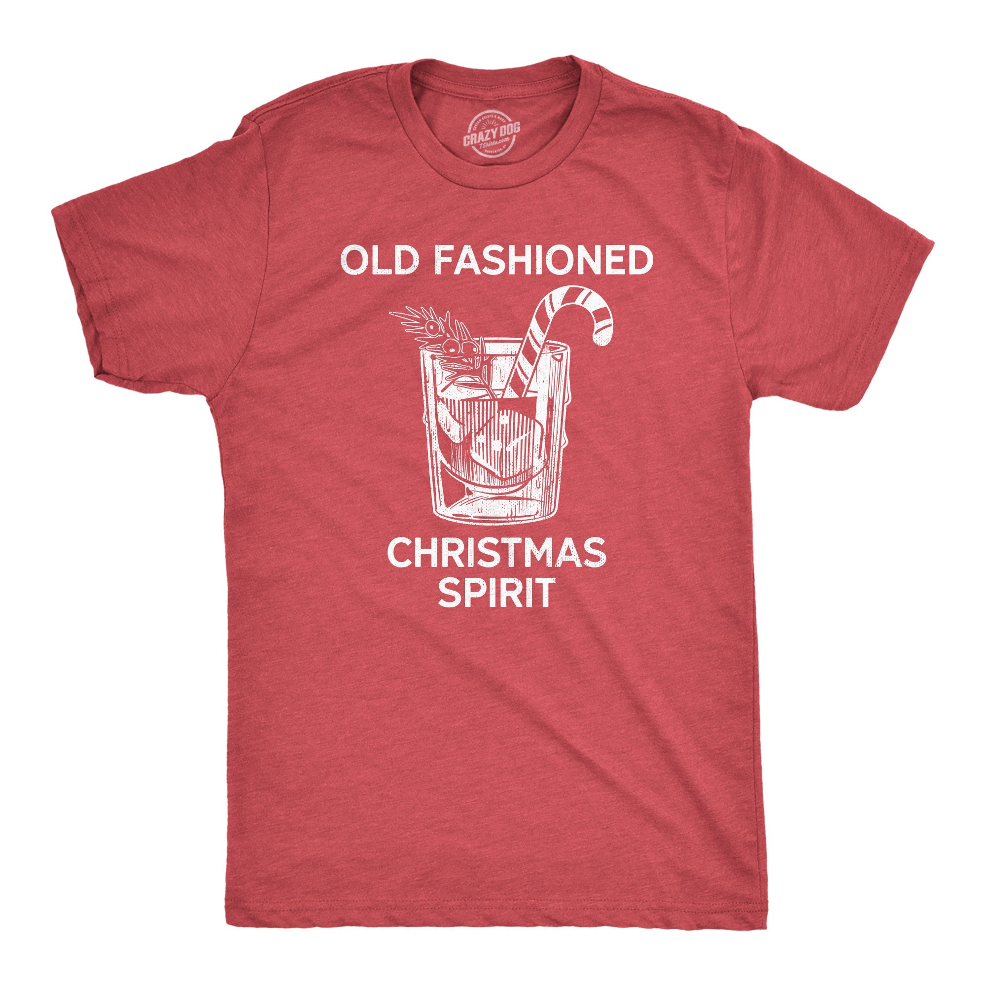 Old Fashioned Christmas Spirit Men's T Shirt