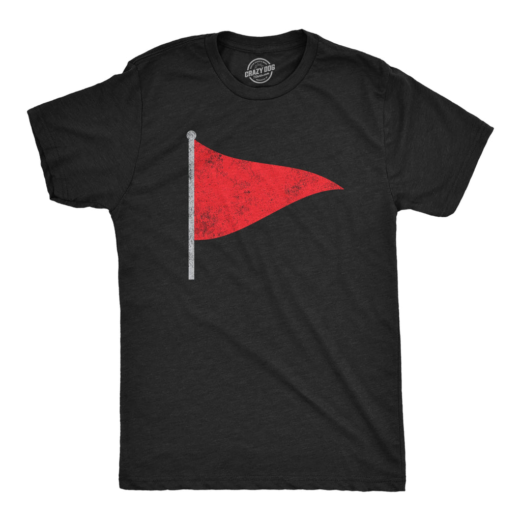 Red Flag Men's T Shirt