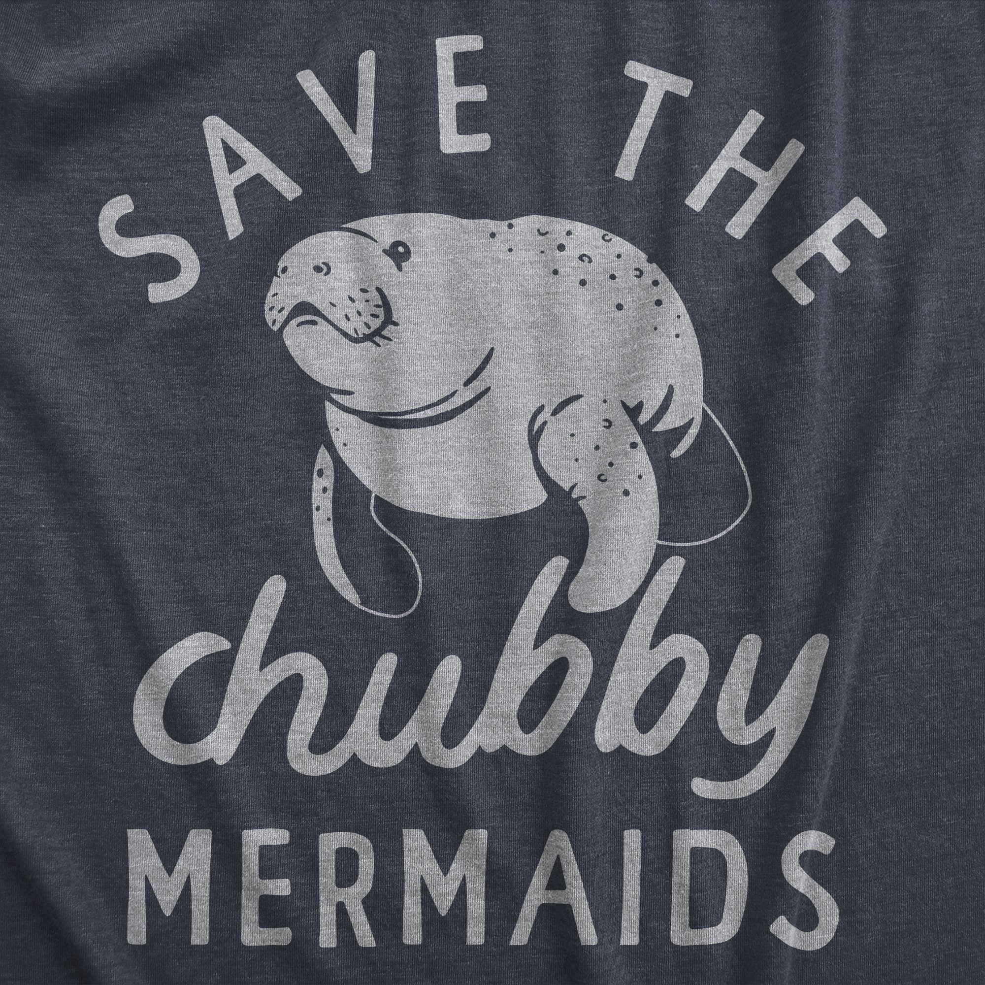 Save The Chubby Mermaids Men's T Shirt