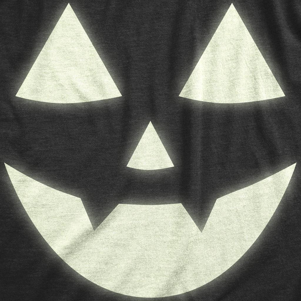 Glow In The Dark Jack O Lantern Men's T Shirt
