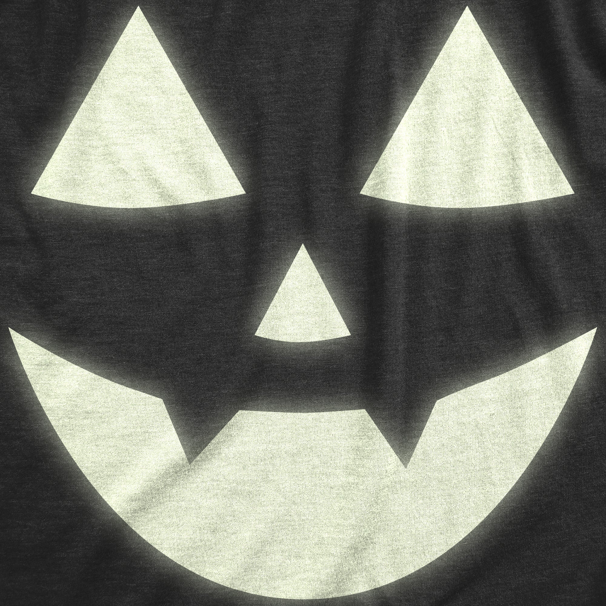 Glow In The Dark Jack O Lantern Men's T Shirt