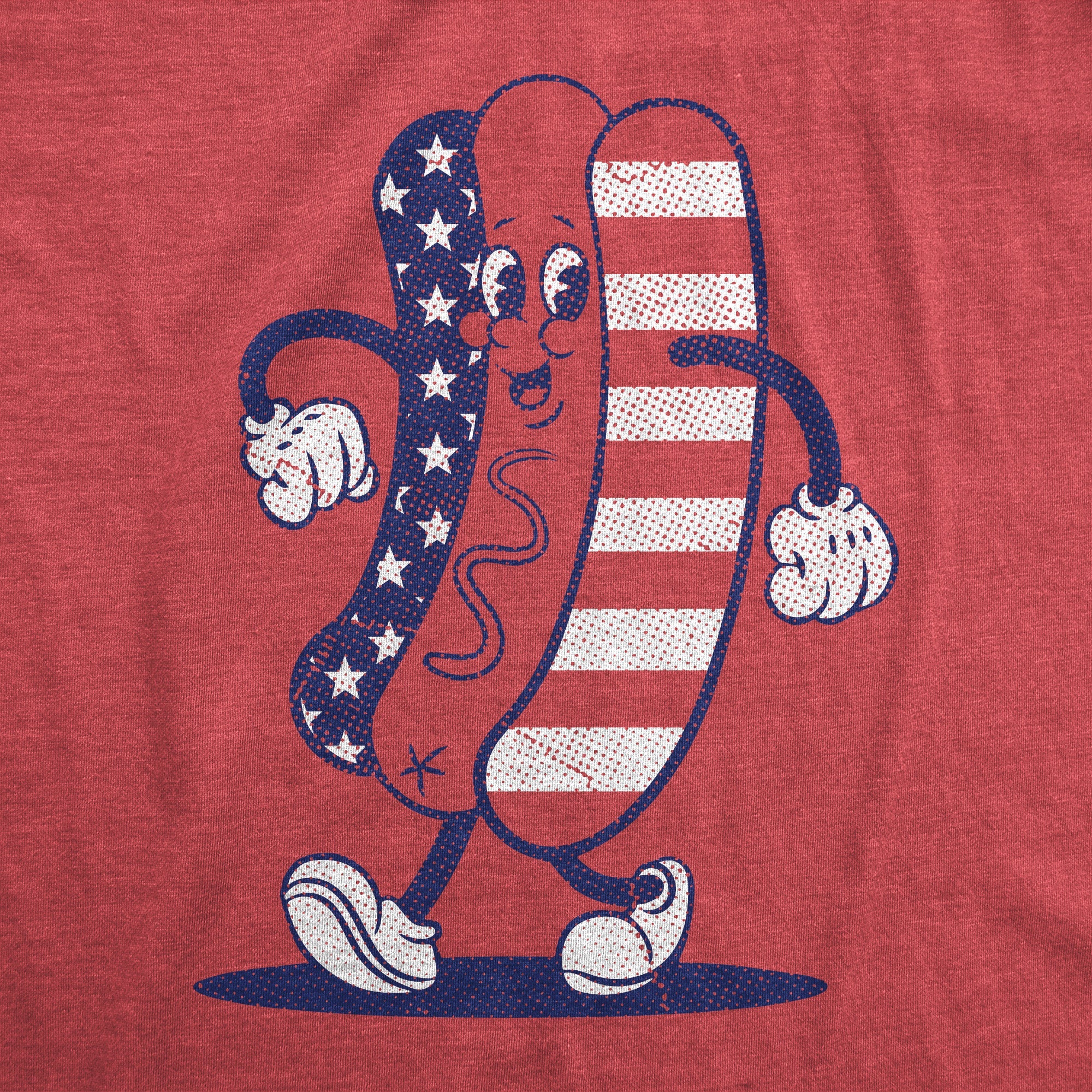 Fourth Of July Hotdog Men's T Shirt