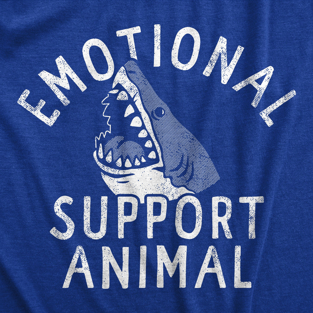 Emotional Support Animal Shark Men's T Shirt