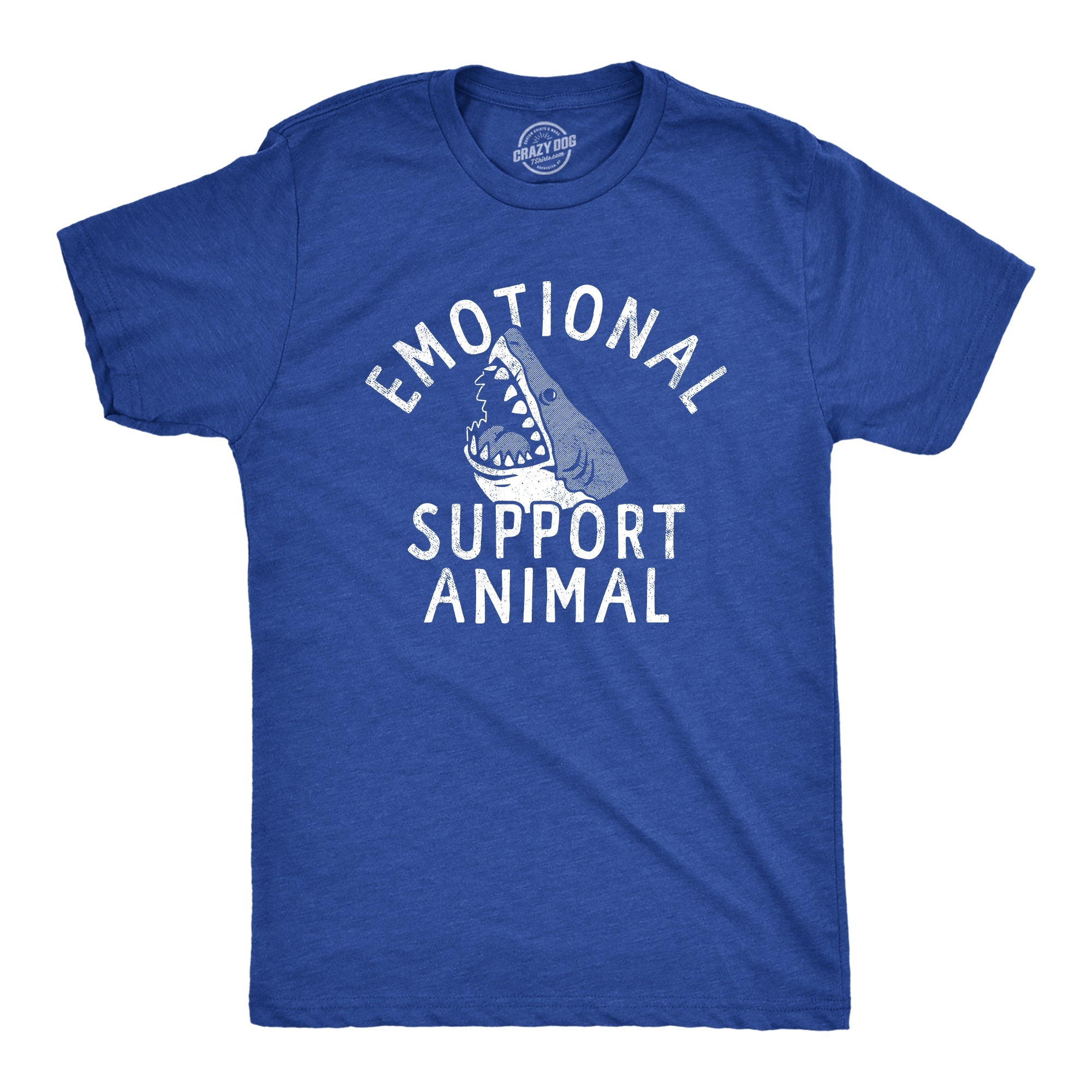 Emotional Support Animal Shark Men's T Shirt