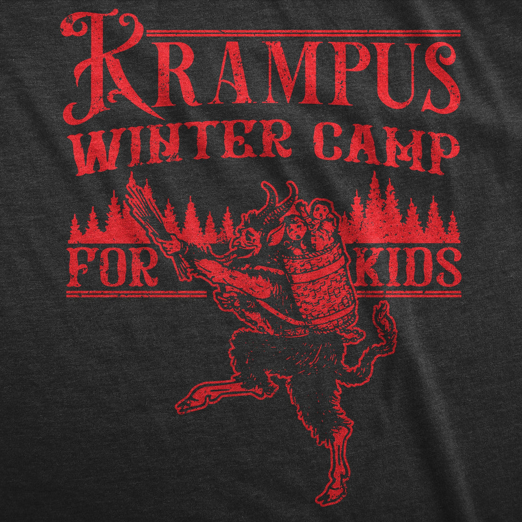 Krampus Winter Camp For Kids Women's T Shirt