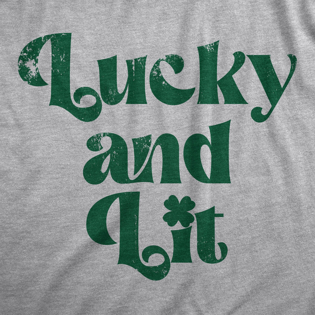 Lucky And Lit Men's T Shirt