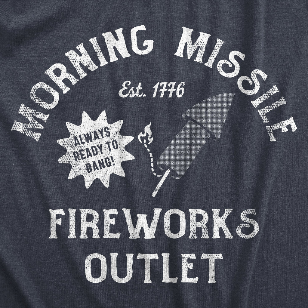Morning Missle Fireworks Outlet Men's T Shirt