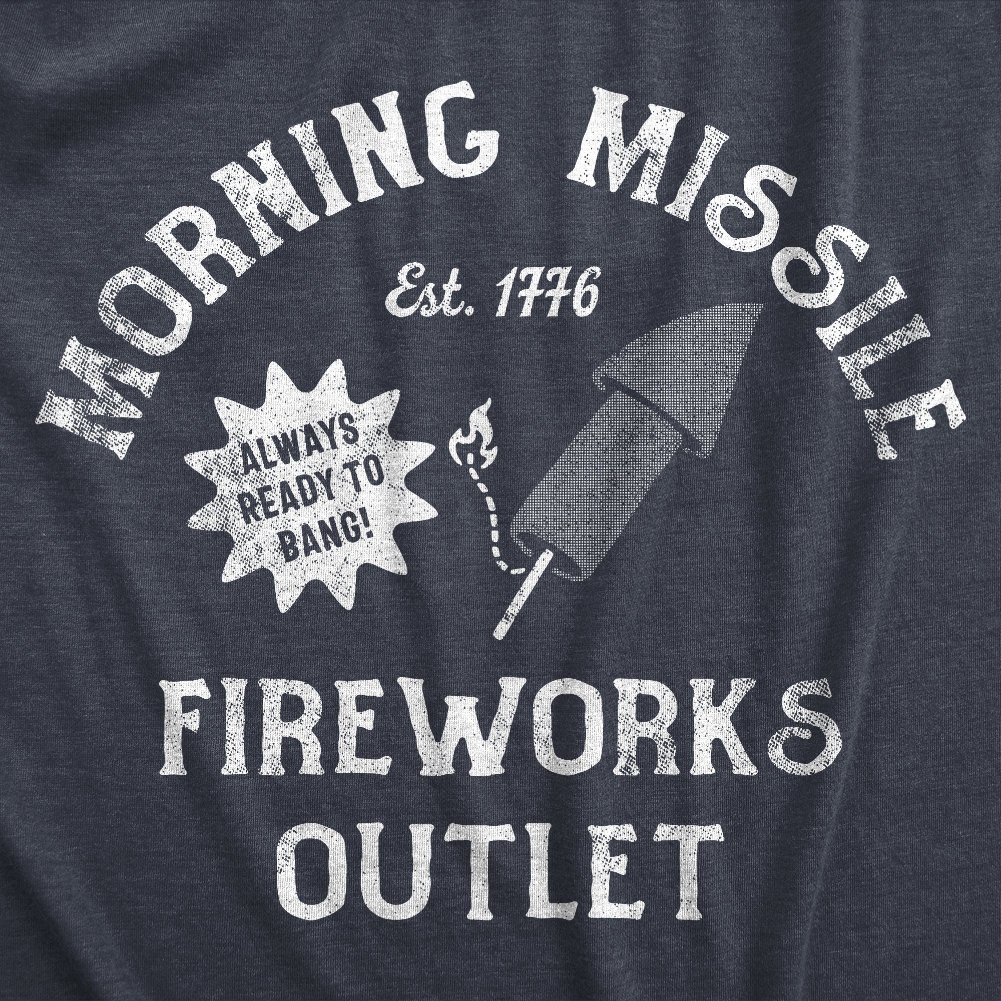 Morning Missle Fireworks Outlet Men's T Shirt