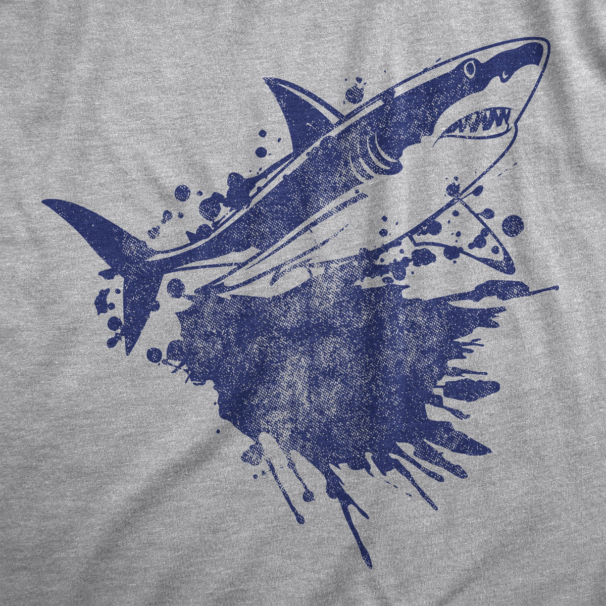 Shark Ink Splatter Women's T Shirt