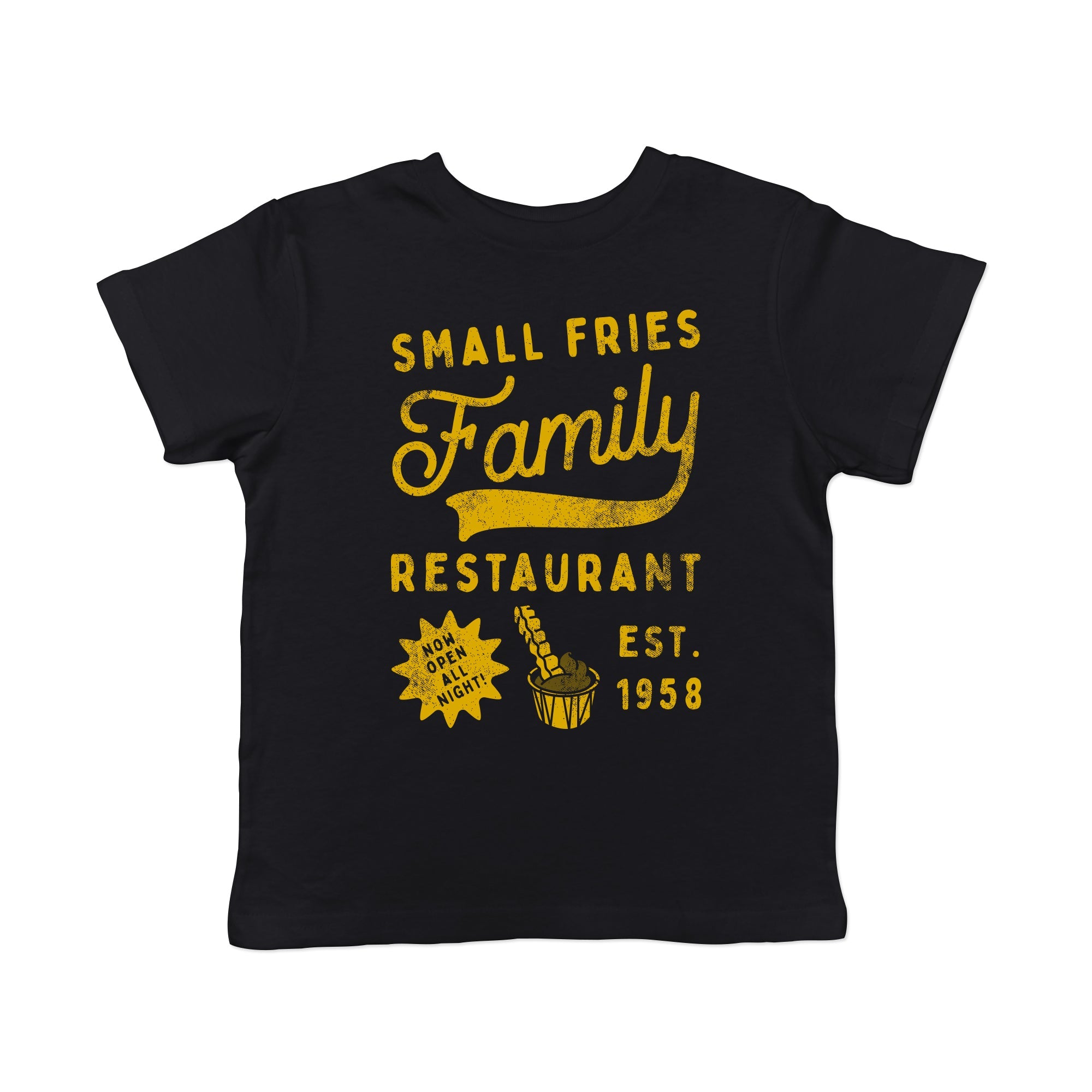 Small Fries Family Restaurant Toddler T Shirt