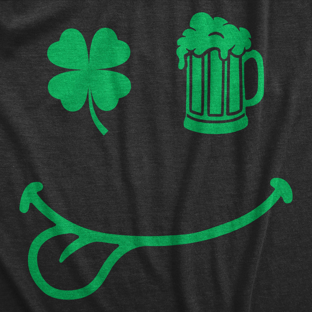 St Pat Smile Men's T Shirt