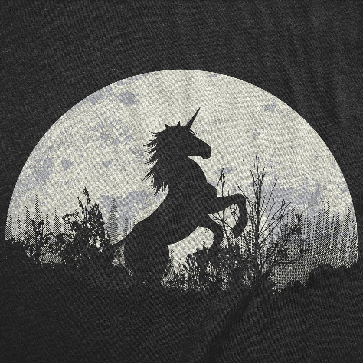 Moon Unicorn Men's T Shirt