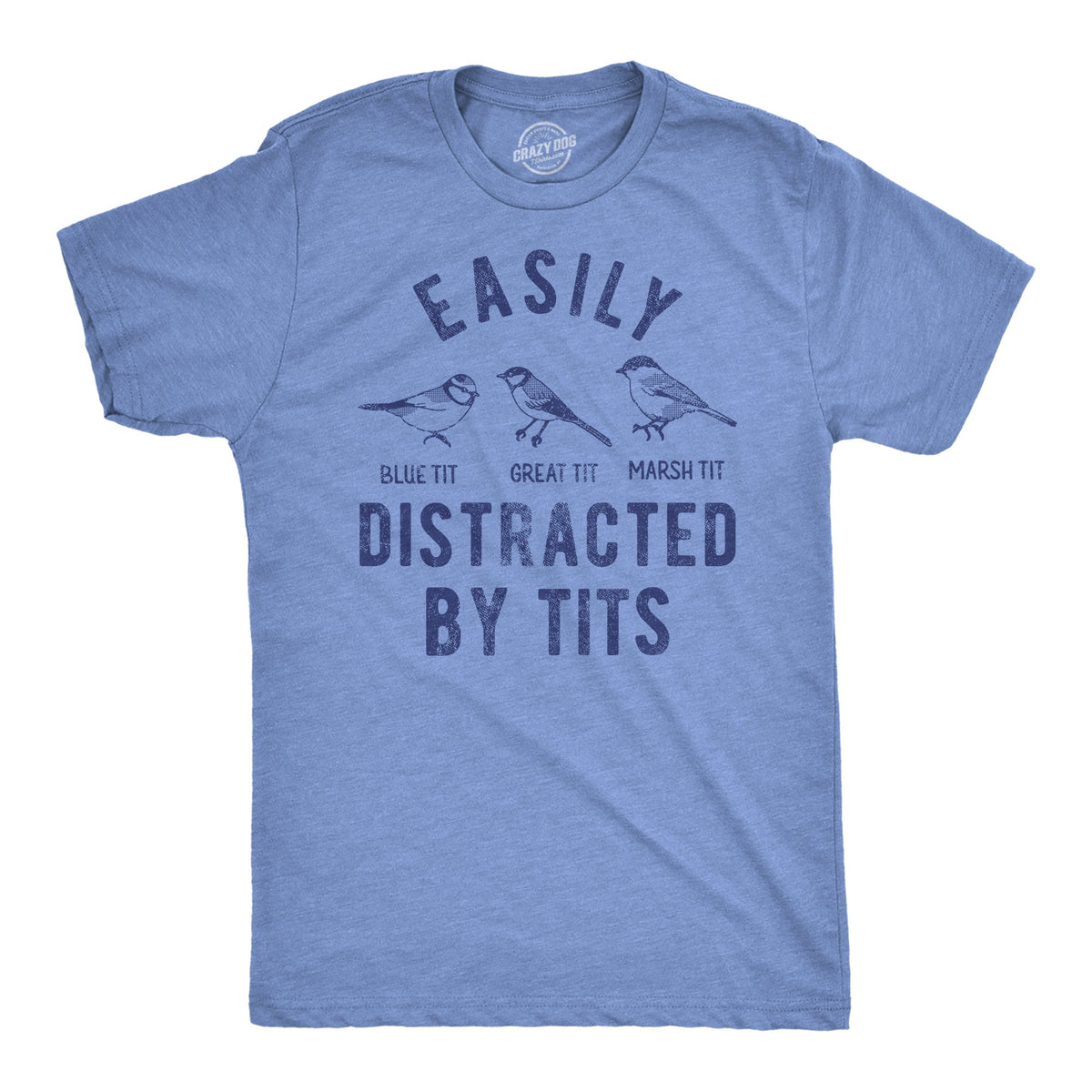 Easily Distracted By Tits Men's T Shirt