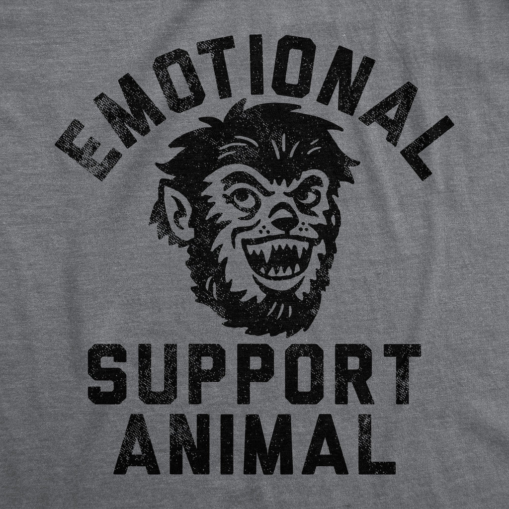 Emotional Support Animal Werewolf Men's T Shirt