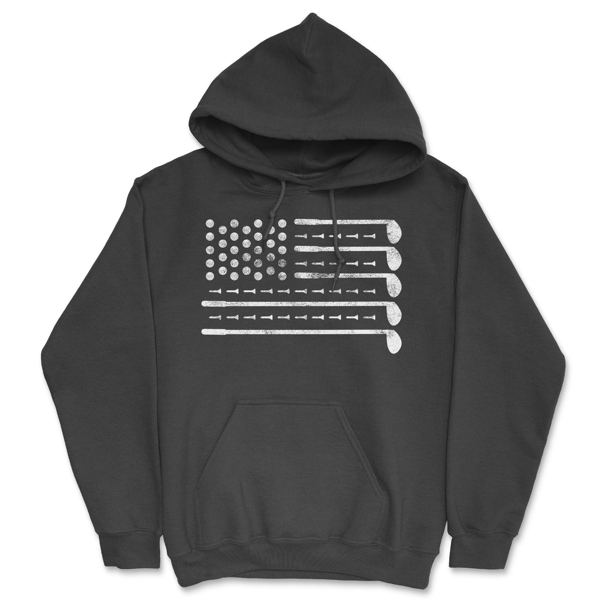 Golf American Flag Hoodie