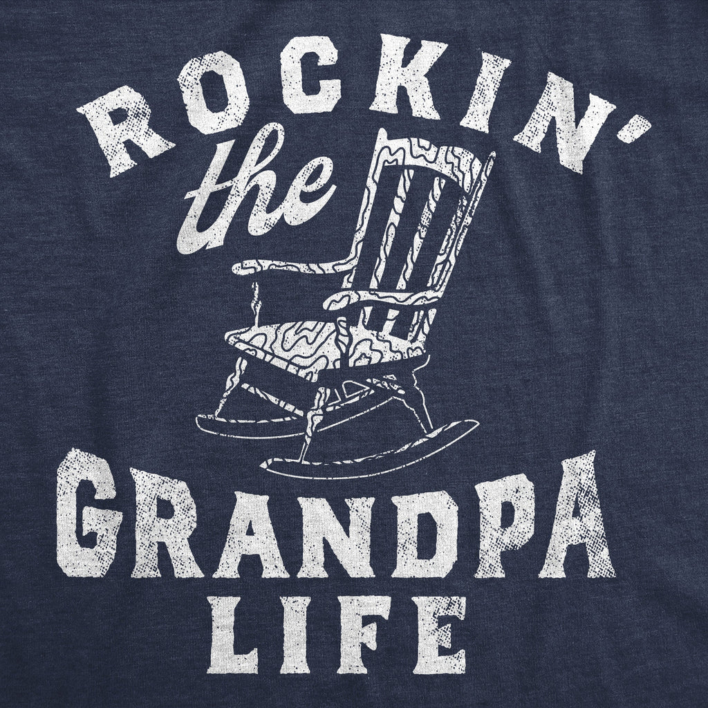 Rockin The Grandpa Life Men's T Shirt