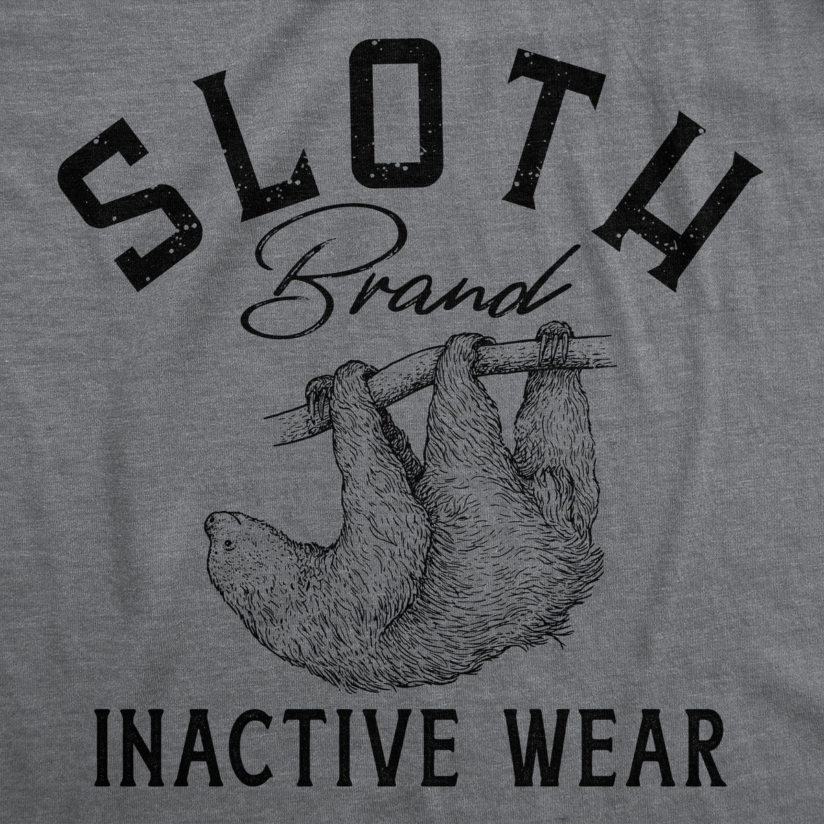 Sloth Brand Inactive Wear Men's T Shirt