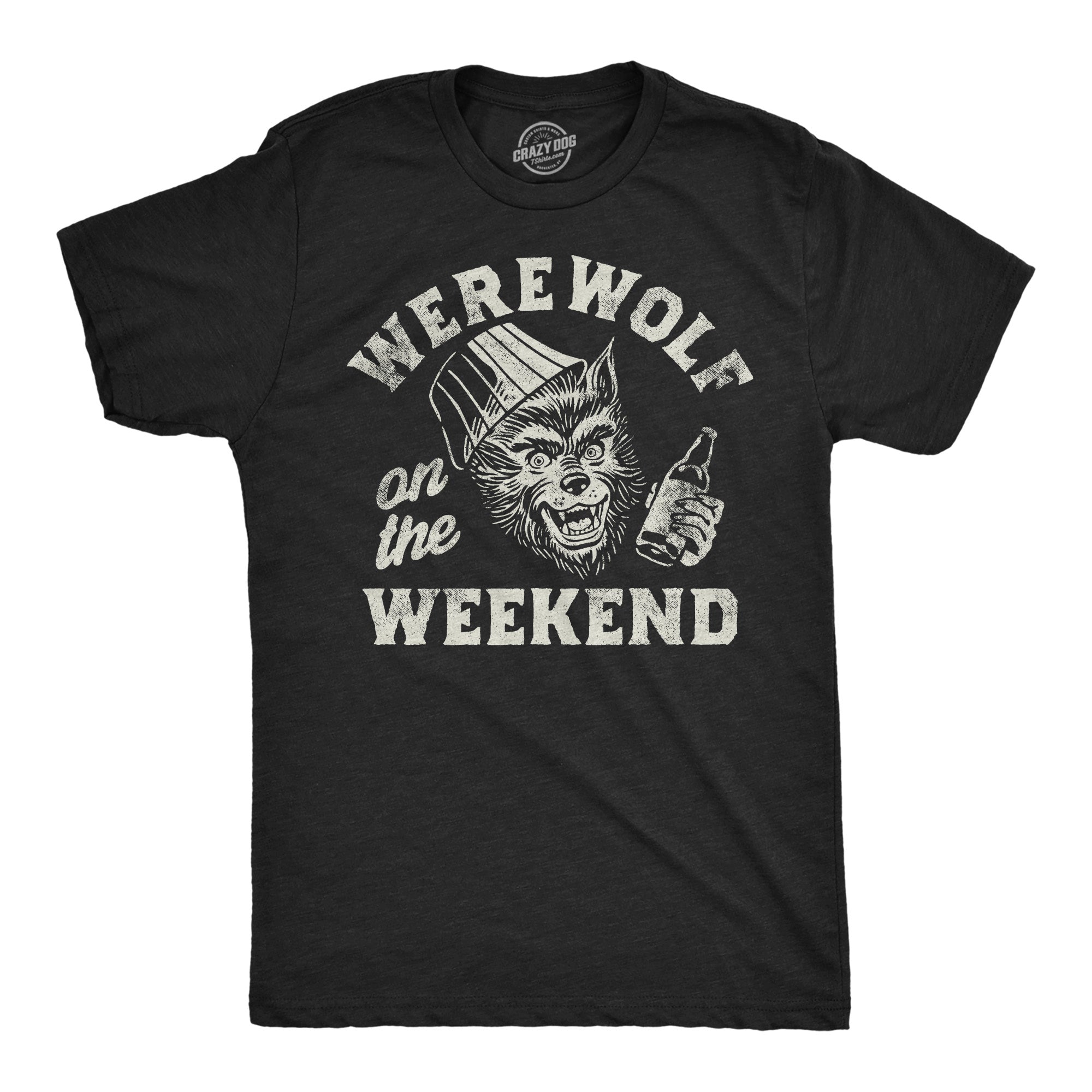 Werewolf On The Weekend Men's T Shirt