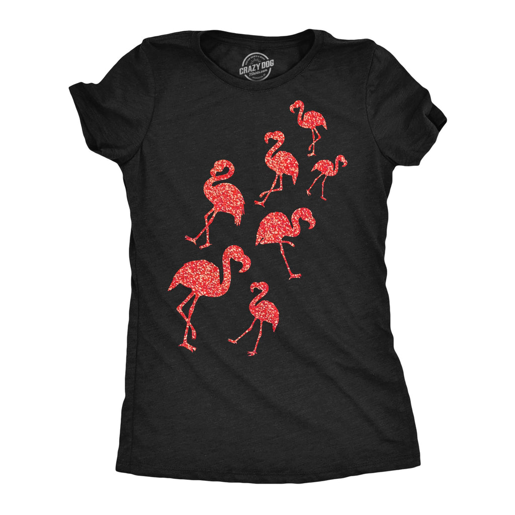 Glitter Flamingos Women's T Shirt