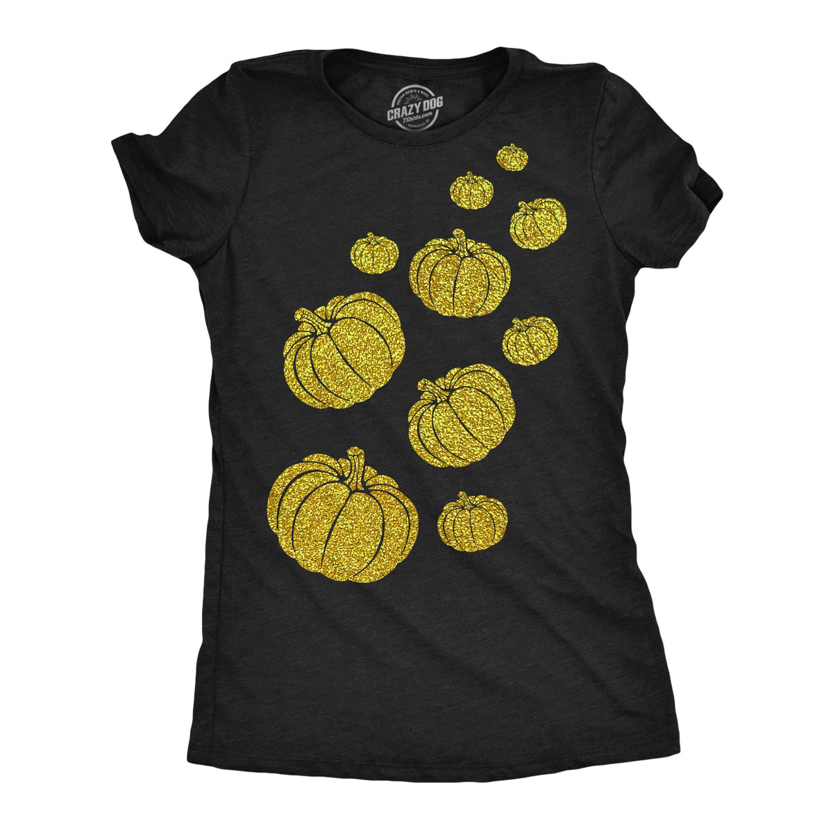 Glitter Pumpkins Women's T Shirt