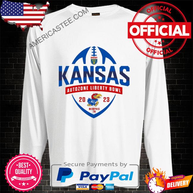 2023 autozone liberty bowl Kansas jayhawks football shirt
