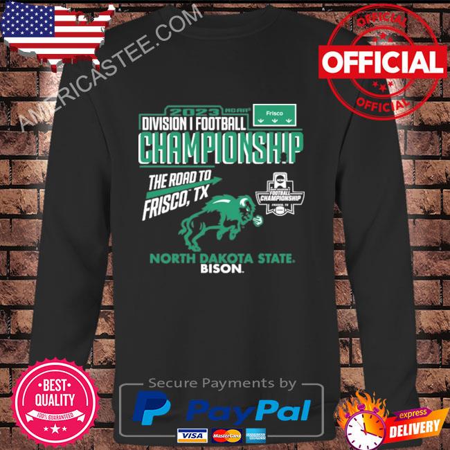 2023 division I football fcs national championship the road to frisco shirt