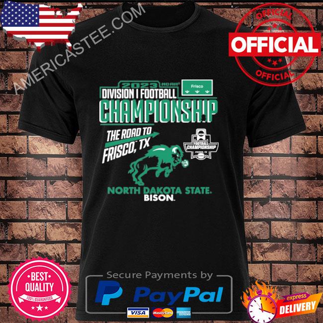 2023 division I football fcs national championship the road to frisco shirt