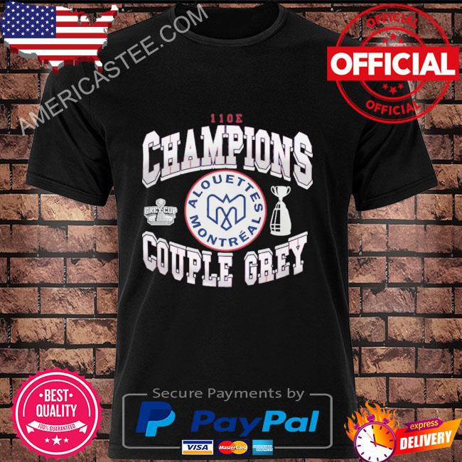 2023 Grey Cup Champion T-Shirt