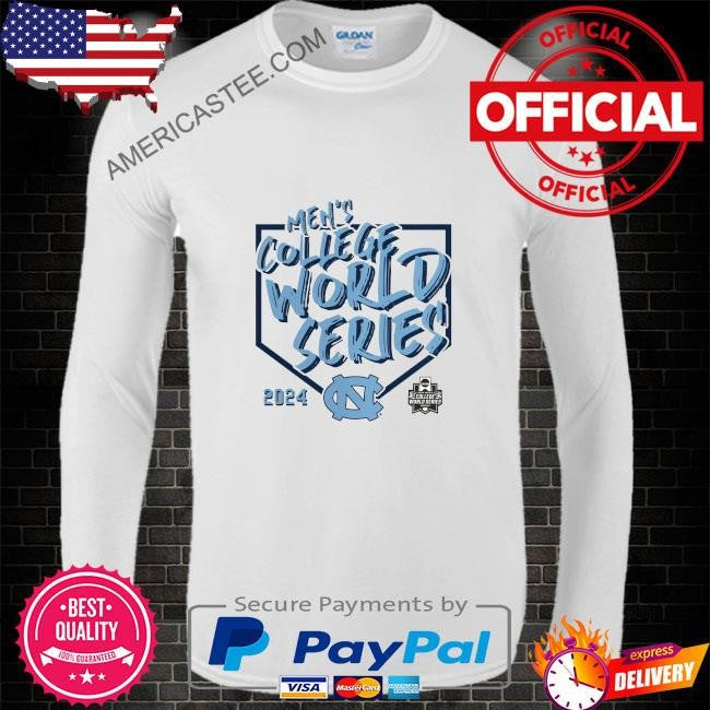 2024 NCAA Men’s Baseball College World Series North Carolina Tar Heels Swing Away T-Shirt