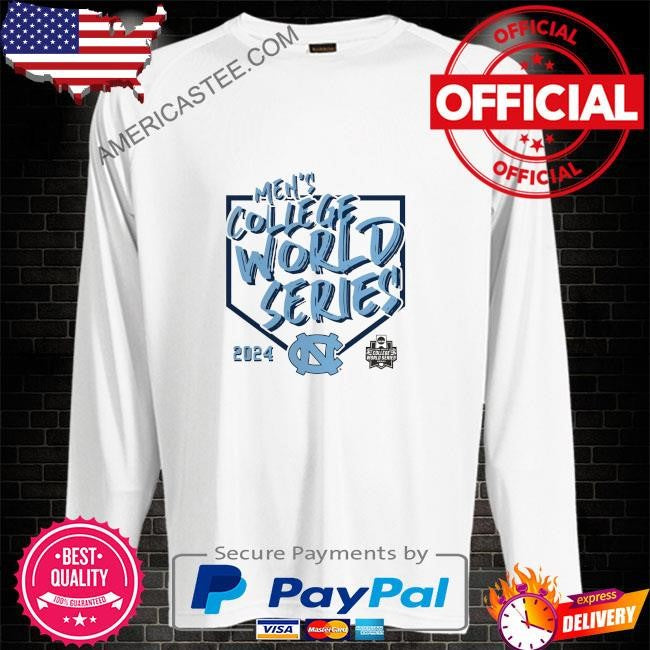2024 NCAA Men’s Baseball College World Series North Carolina Tar Heels Swing Away T-Shirt