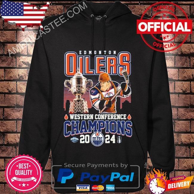 2024 edmonton oilers hockey western conference champions shirt